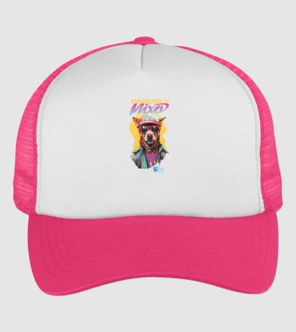  minta neonpink pólón